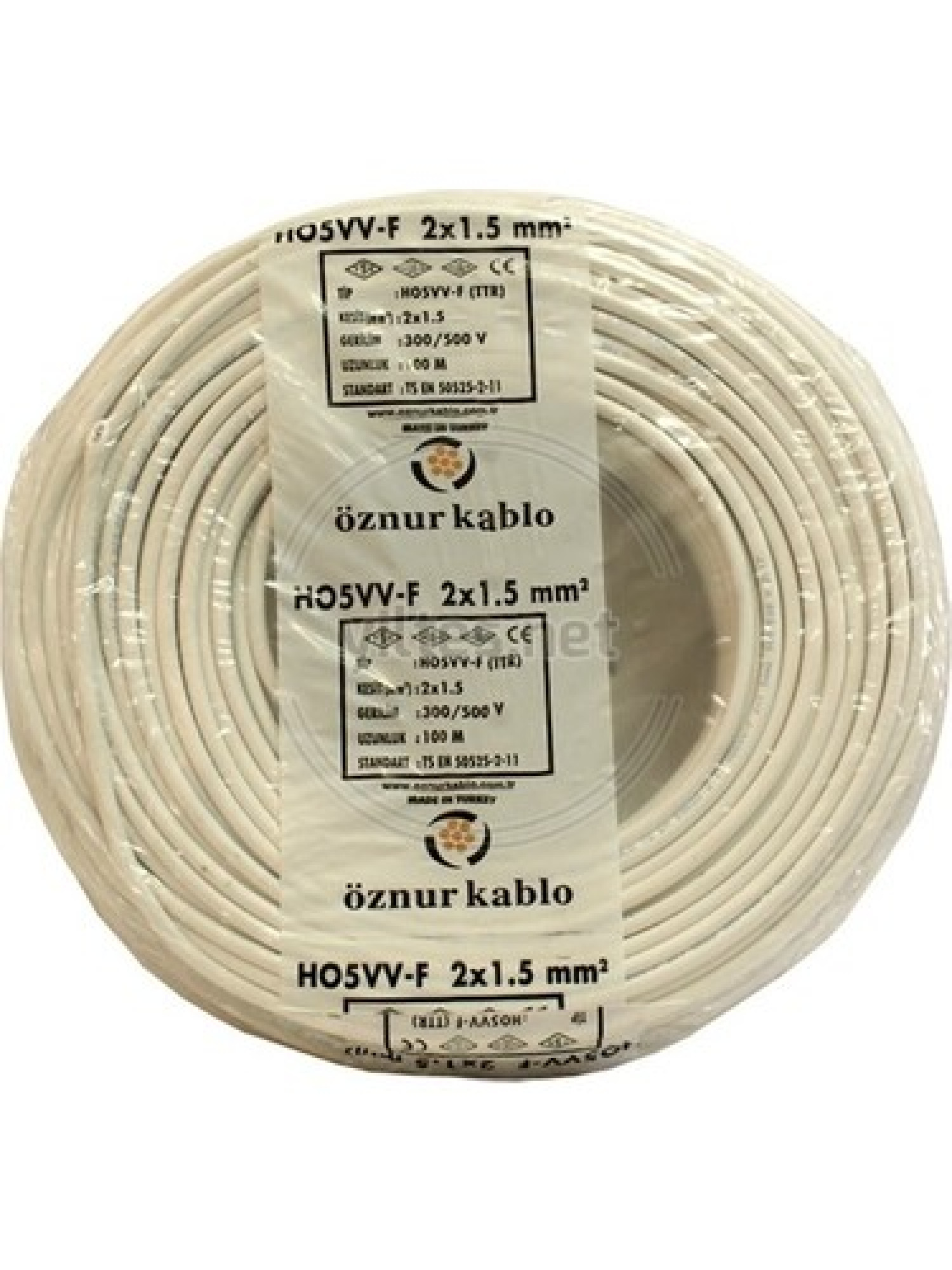 2x1,5 TTR ÖZNUR KABLO