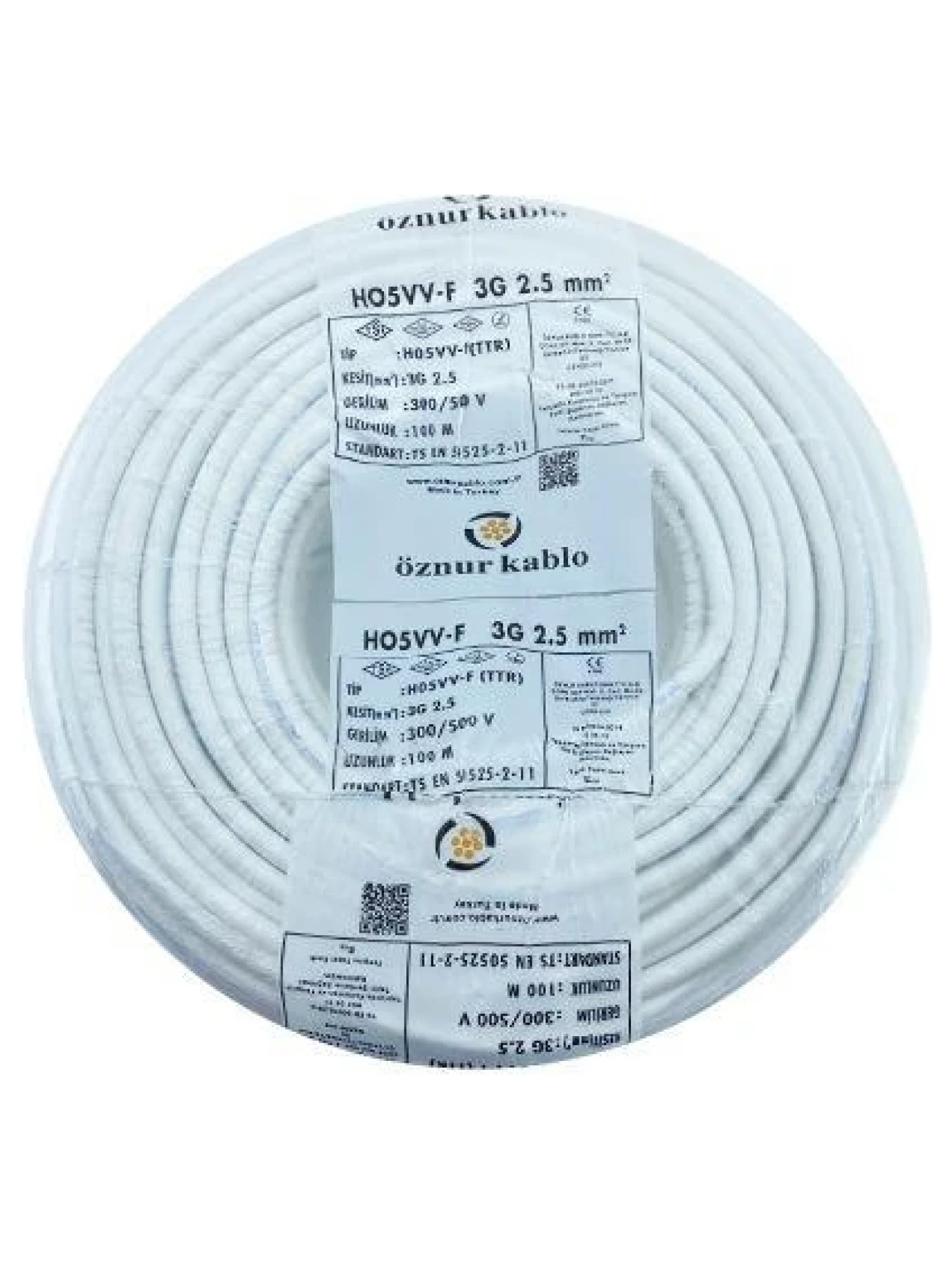 2x2,5 TTR ÖZNUR KABLO