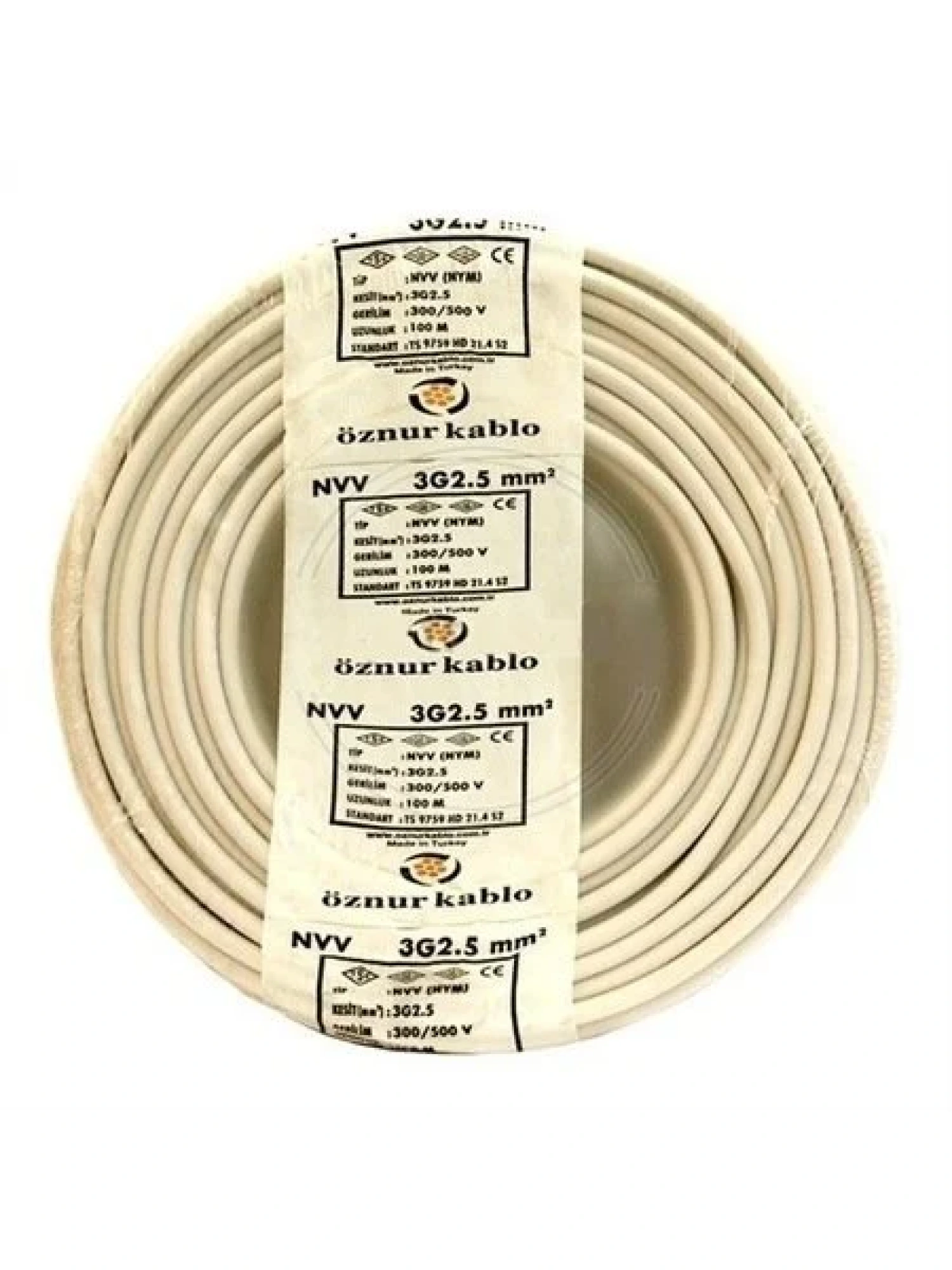 Öznur 3x2,5mm TTR Kablo 